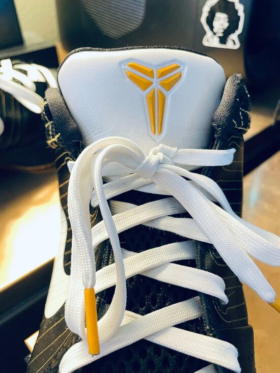 Nike Kobe 4 IV Del Sol Black Marigold White Size 13 US Mens 47.5 EUR 12 UK Nice main image 4